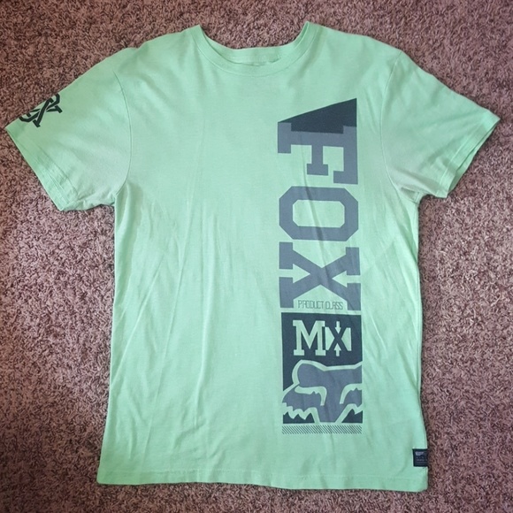 Fox Other - Fox Premium Brand light green Tee